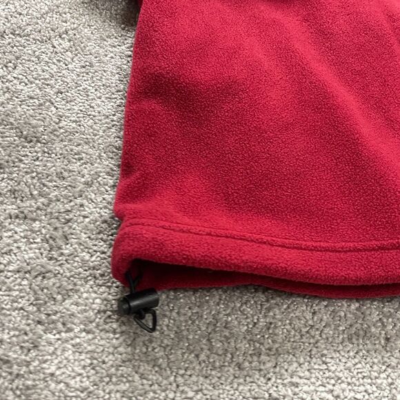 Columbia Steens Mountain Fleece Jacket Men Medium Red Full Zip High Neck Outdoor - Picture 4 of 12